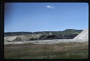 Colstrip, Montana - coal bed in strip mine