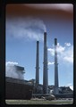 Colstrip, Montana - power plant smokestacks