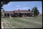 House at Fort Howes ranger station in Rosebud County, Montana