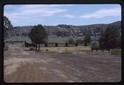 Dirt road on the way out of Fort Howes ranger station