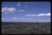 Dupuyer Creek, Montana - view north from near the landfill