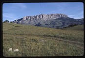 Castle Reef from Dickens Lake in the Rocky Mountain Front