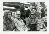 Carol Doig, Bessie Ringer and Charlie Doig at a Labor Day rodeo