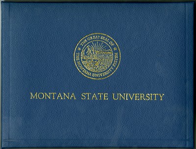 Honorary doctorate, Montana State University, 1984, certificate