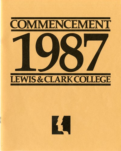 Honorary doctorate, Lewis and Clark College, 1987, commencement document