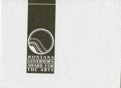 Montana Governor's Award for the Arts, 1991 information