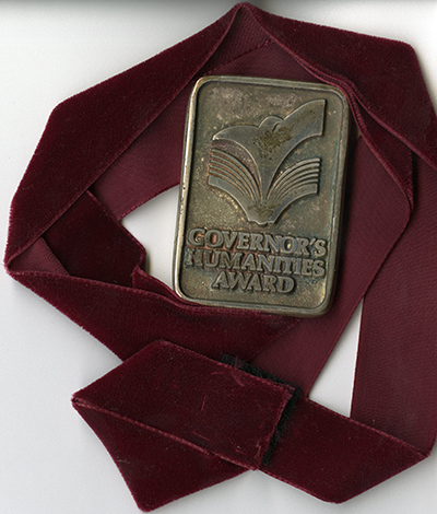 Montana Governor's Humanities Award, 1995 for scholarship