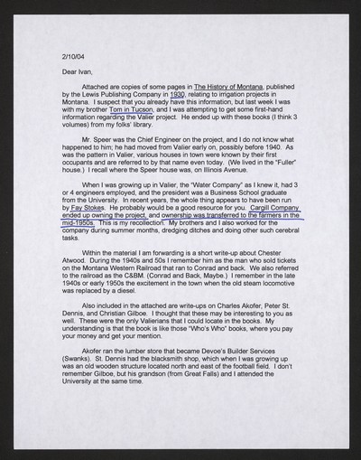 Water company
