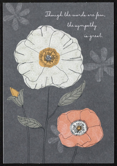 Condolence letters, April 12-13, 2015