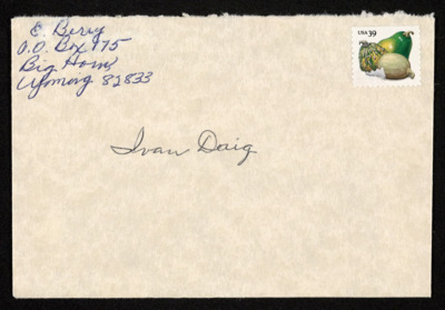 Letters 2007