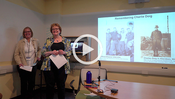 Voices From The Ivan Doig Archive - Oral Histories Past and Present - Symposium Presentation