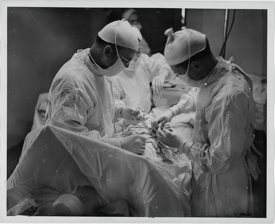 Medical corps - hernia operation