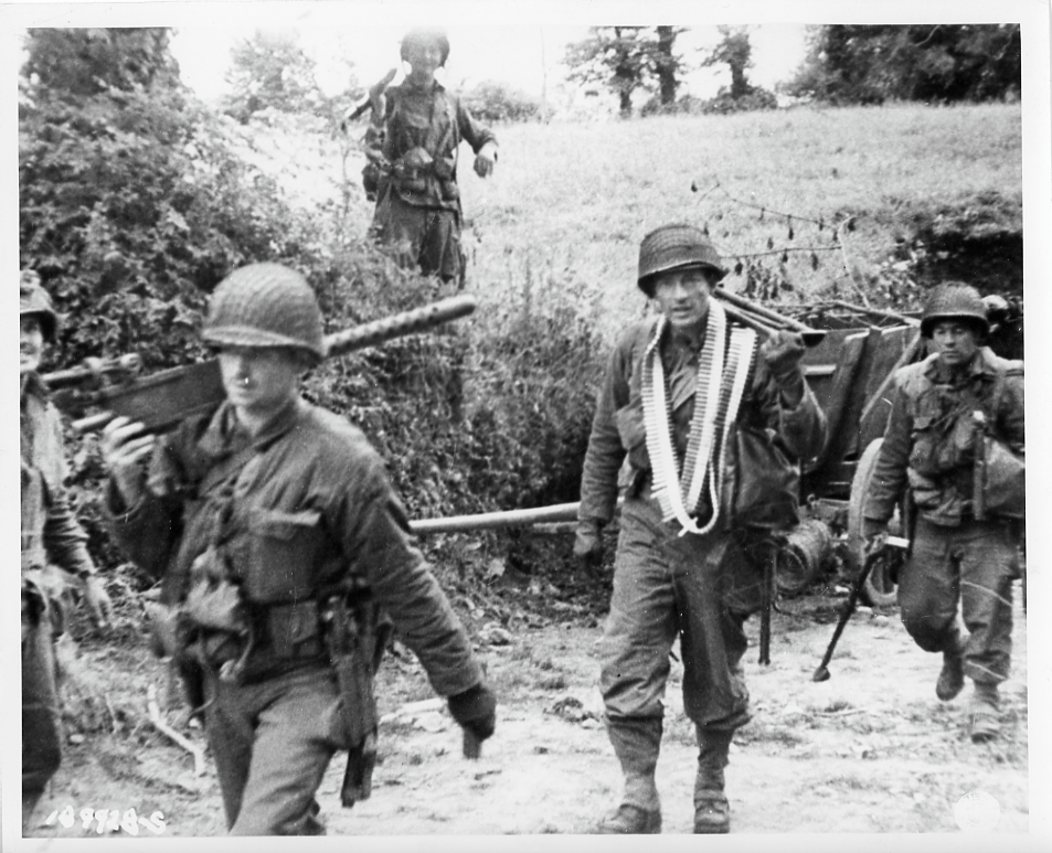American Paratroopers with assault equipment