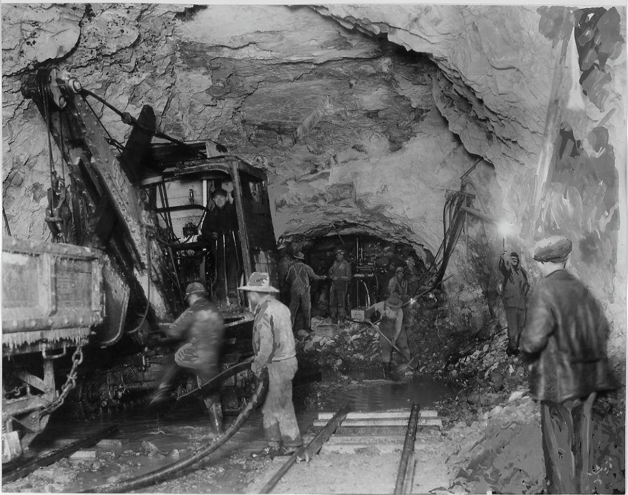 Tunnel heading