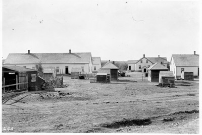 Hutterite Settlement - Structures