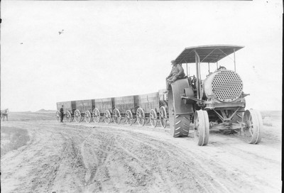 Hauling Wheat