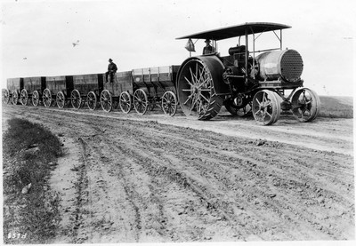 Hauling Wheat