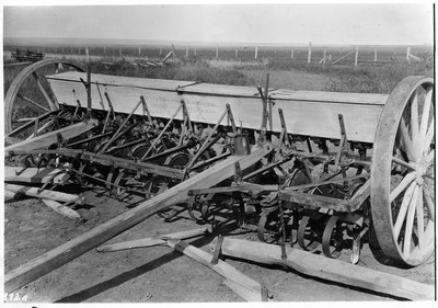 Homemade Furrow Drill Attachment