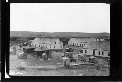 Hutterite Settlement - Structures