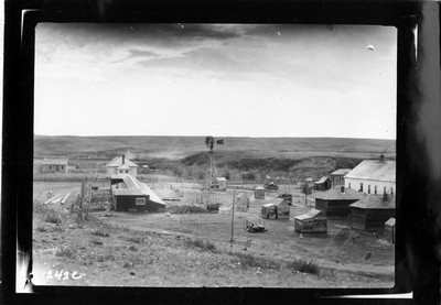 Hutterite Settlement - Structures