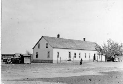 Hutterite Settlement - Structures