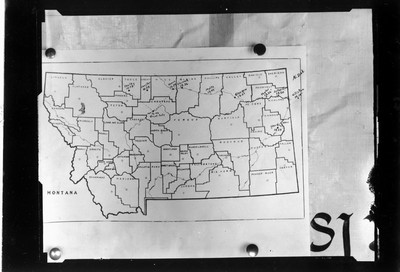 Map of Montana