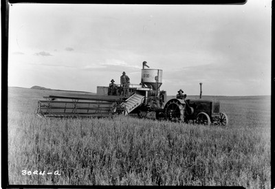 Davis Farm - Combine