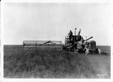 Joe Montgomery Farm - Combining Flax