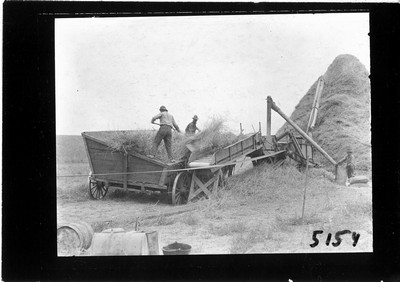Header Threshing