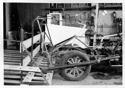 Homemade Auto Buckrake