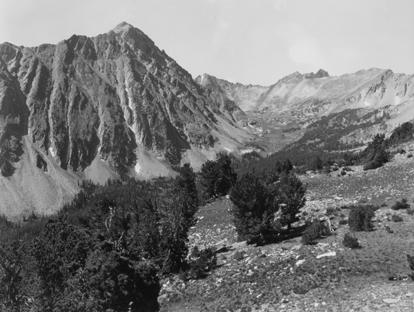 Head of North Fork Hellroaring Creek, Spanish Peaks, Montana