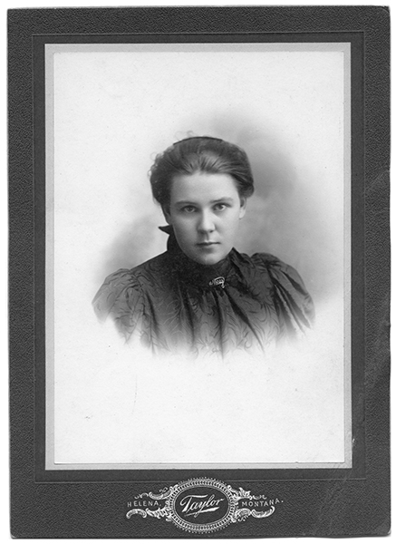 Portrait of a Young Girl from Collection of Henry Martin Rice, Helena Montana