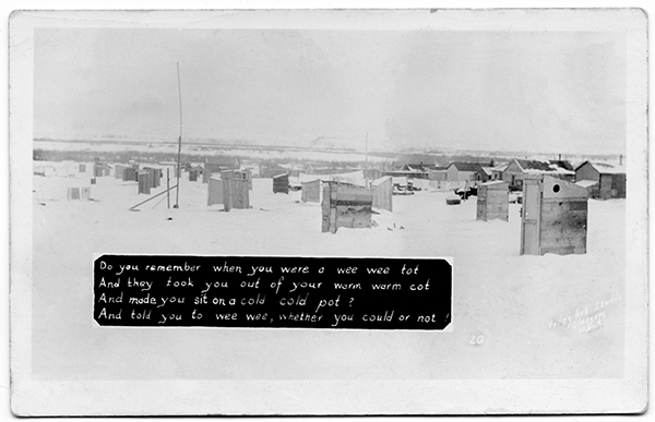 Housing at the New Deal Fort Peck Dam Construction, Fort Peck, Montana