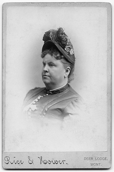 Portrait of Woman, Deer Lodge, Montana Territory