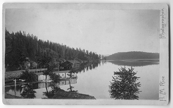 Lake Coeur dAlene, Coeur dAlene, Idaho Territory