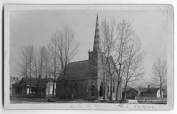 Methodist Church, Deer Lodge, Montana Territory