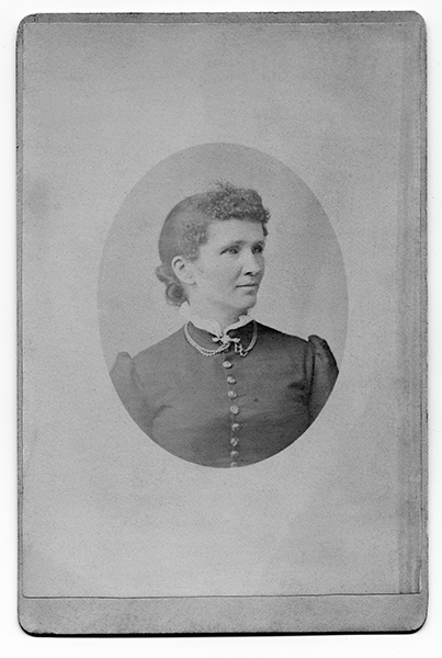 Oval Portrait of Helen Louise Needham Rice, Unknown Location