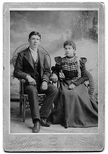 Albert Henry Rice and Laura, Butte, Montana