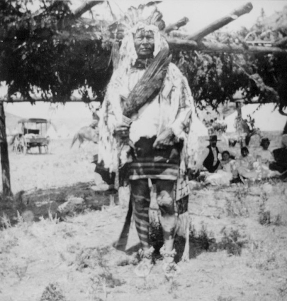 Crow Indian Dancer, Pryor Gap, Montana