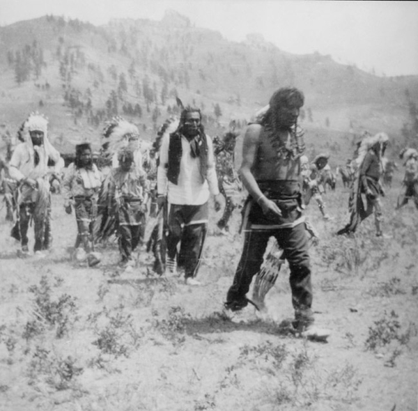 Crow Indians, Pryor Gap, Montana