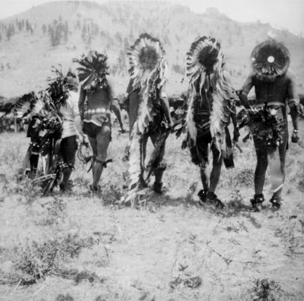 Crow Indians, Pryor Gap, Montana