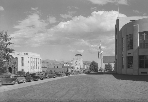West Main Street Looking East, Bozeman, Montana