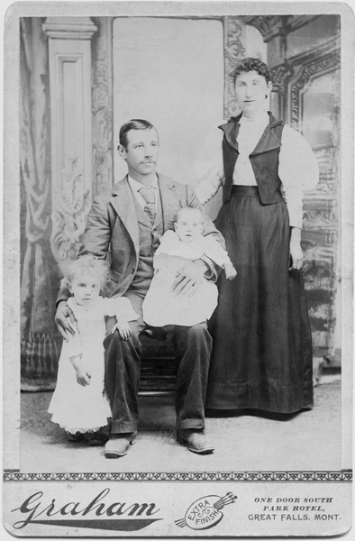 Hal B. Johnson Family, Great Falls, Montana