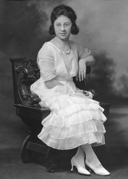 Portrait of Gladys Johnson, Bozeman, Montana
