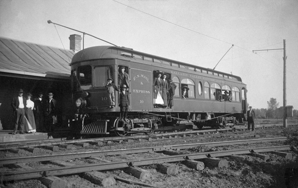Milwaukee Electric Train Car, Unknown Location