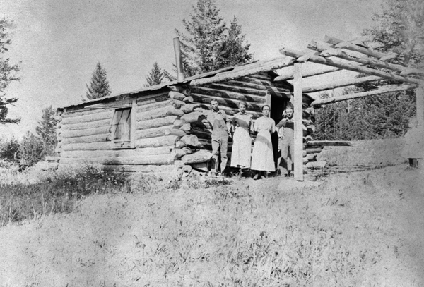 Leeta Scow Townsend Homestead, Horseshoe Hills, Manhattan, Montana