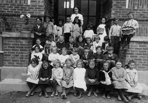Manhattan Elementary School Students, Manhattan, Montana