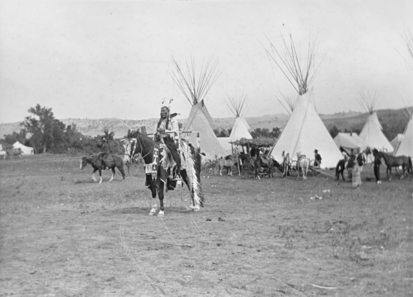 Bird on the Ground, The Ocksheperida or Camp Crier, Crow Indian Reservation, Lodge Grass, Montana