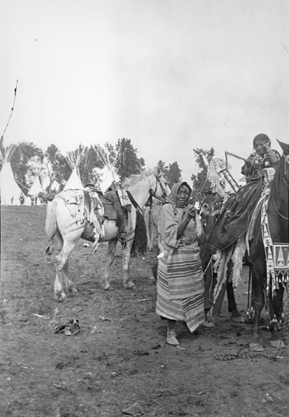 Polly Grasshopper, Sore Where Whipped, Crow Indian Reservation, Lodge Grass, Montana