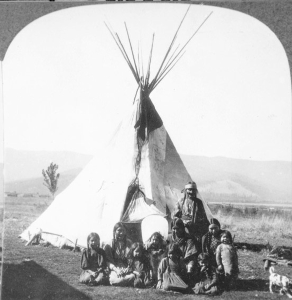 Shoshoni and Snake Indian Children, Unknown Location